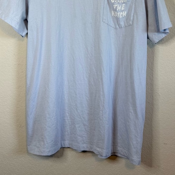 J Crew Knit Goods Essential Cotton Washed Jersey Short Sleeve Pocket TShirt Fish - Picture 3 of 12